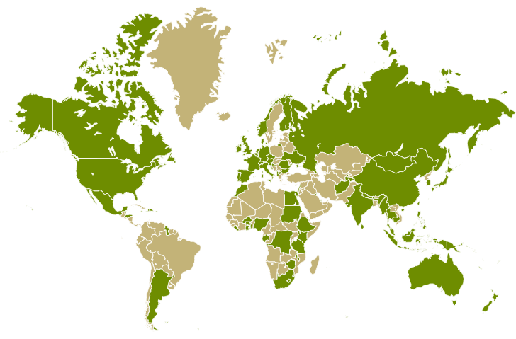 Countries Served